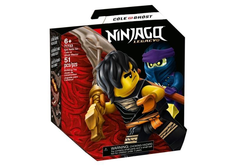 Lego Ninjago Epicki zestaw bojowy - Cole kontra wojownik duch 71733