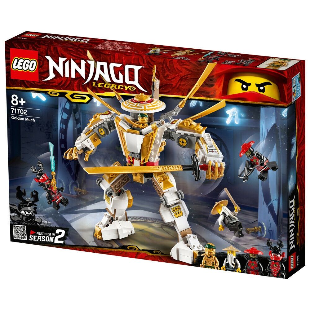 Lego Ninjago Dzień W Którym Zatrzymało Się Ninjago Lego Ninjago Złota zbroja 71702 - Zakupy online z dostawą do domu