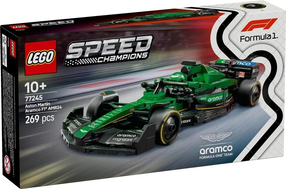 LEGO  Speed Champions Bolid F1  Aston Martin Aramco AMR24 77245