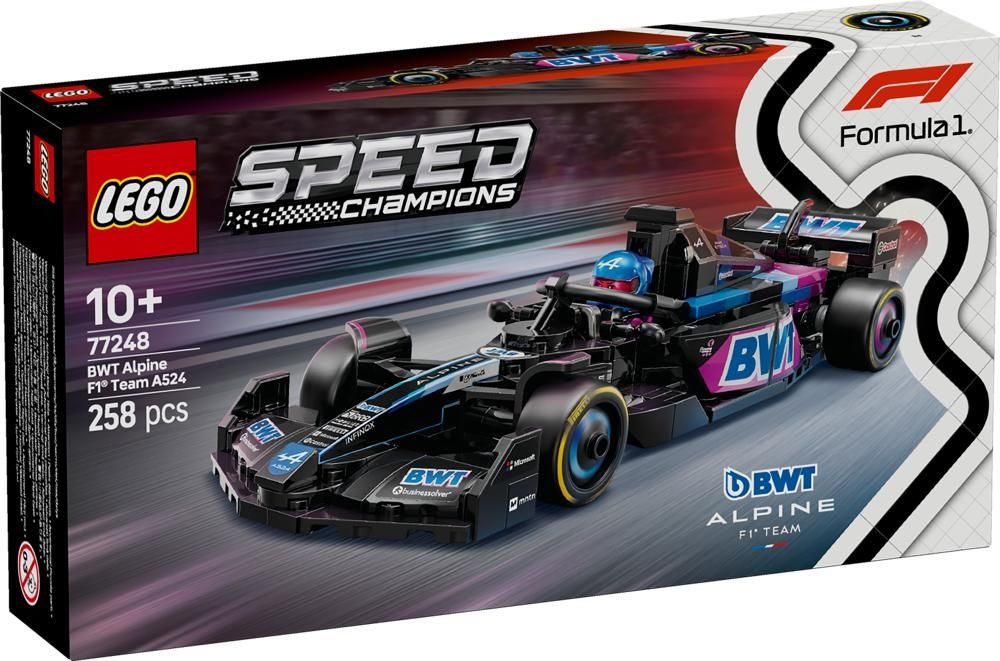 LEGO  Speed Champions Bolid F1  BWT Alpine Team A524 77248