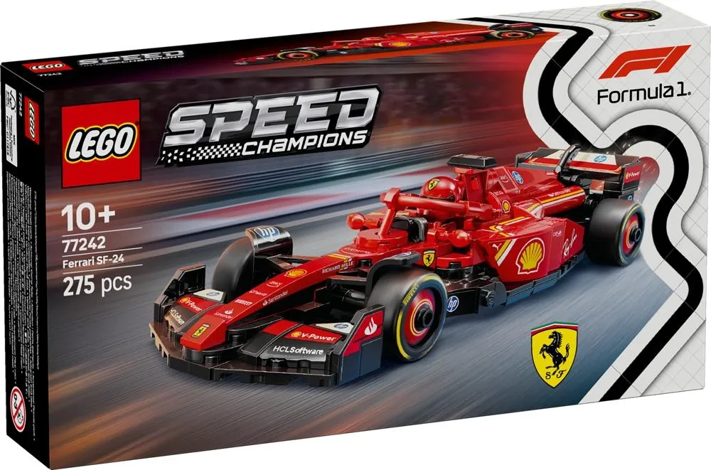 LEGO  Speed Champions Bolid F1  Ferrari SF-24 77242