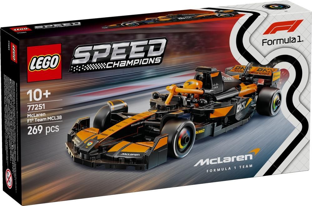 LEGO  Speed Champions Bolid F1  McLaren Team MCL38 77251