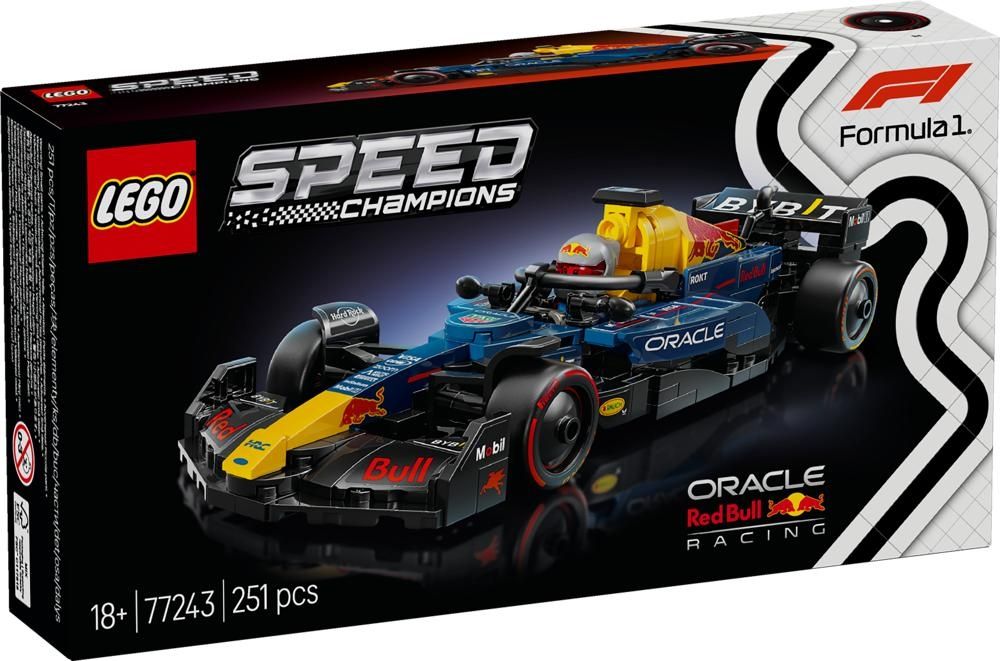 LEGO  Speed Champions Bolid F1  Oracle Red Bull Racing RB20 77243