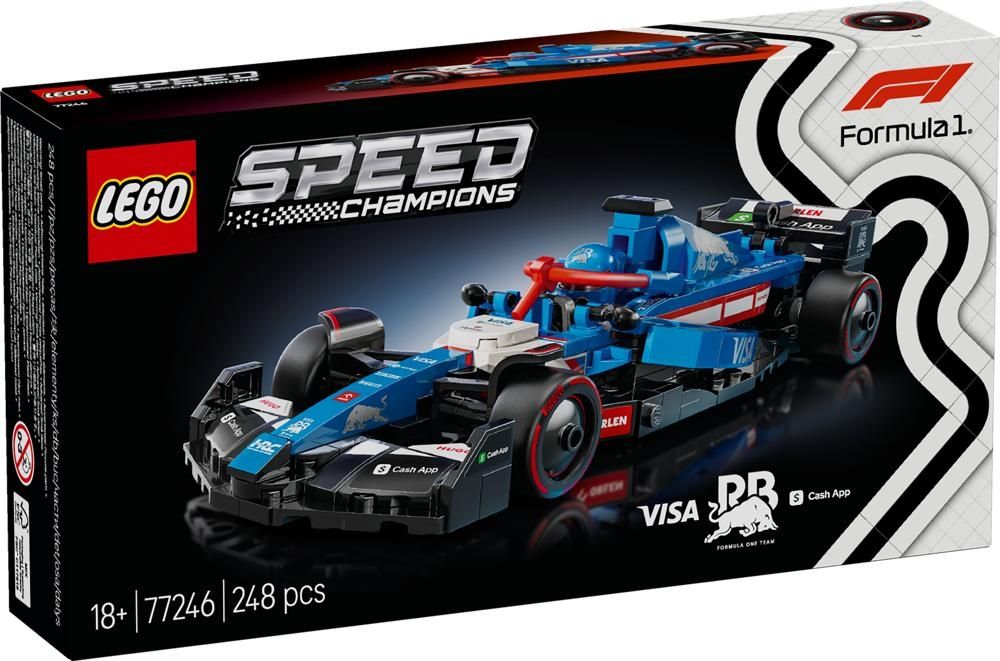 LEGO  Speed Champions Bolid F1  Visa Cash App RB VCARB 01 77246