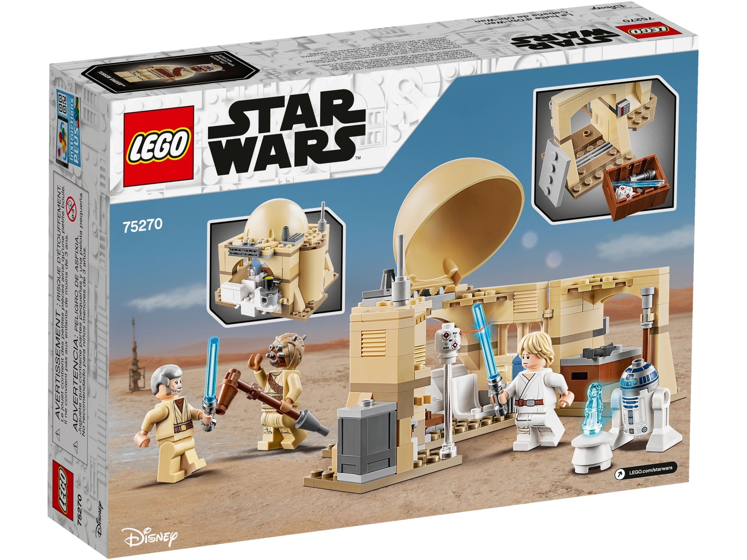 LEGO Star Wars, klocki plastikowe Chatka Obi-Wana 75270