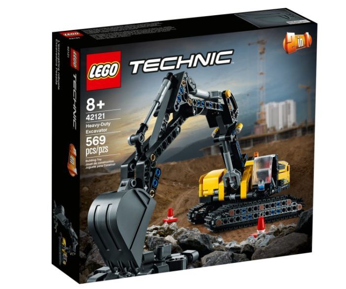 Lego Technic Wytrzymała koparka 42121