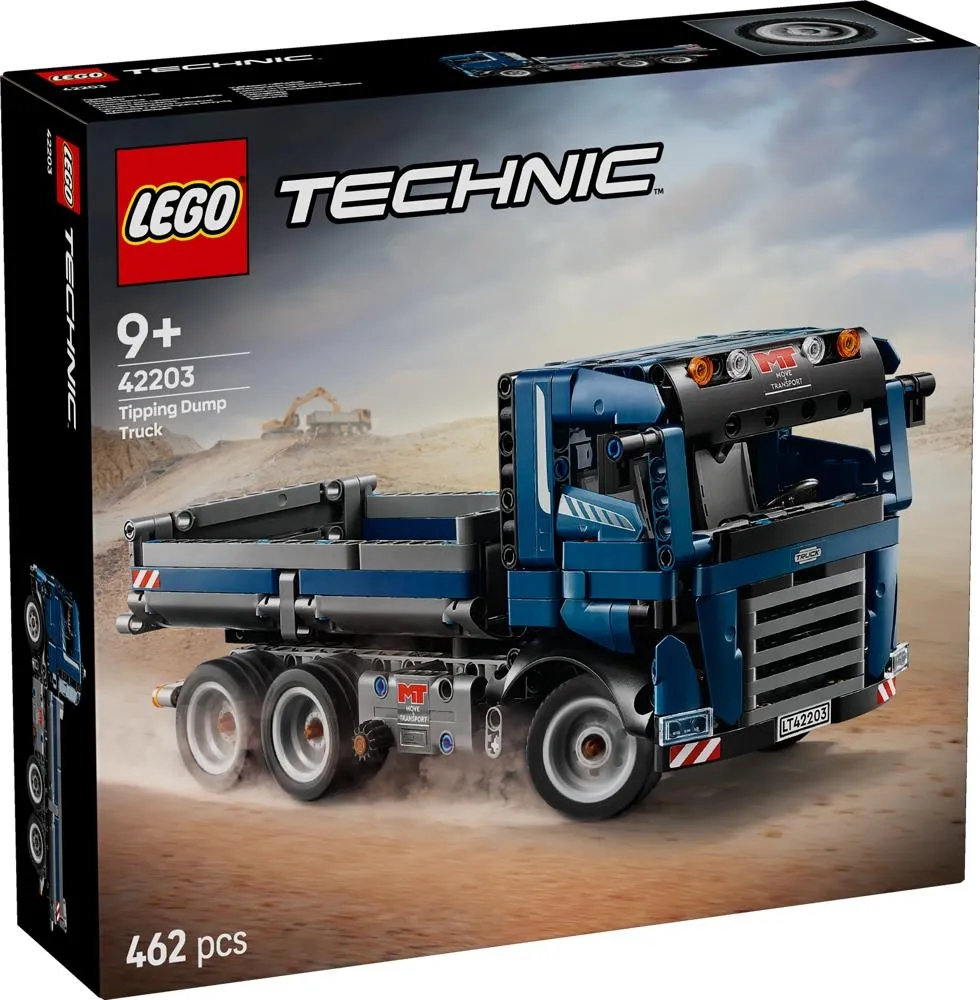LEGO Technic Wywrotka z przechylaną skrzynią 42203