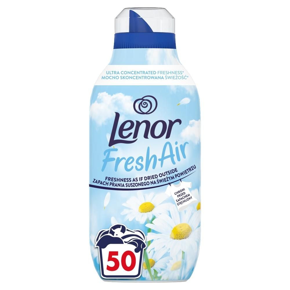 Lenor Fresh Air Płyn do płukania tkanin 50 prania, Sensitive