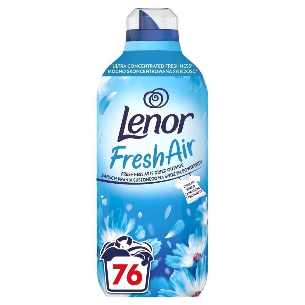 Lenor Fresh Air Płyn do płukania tkanin 76 prania, Fresh Wind