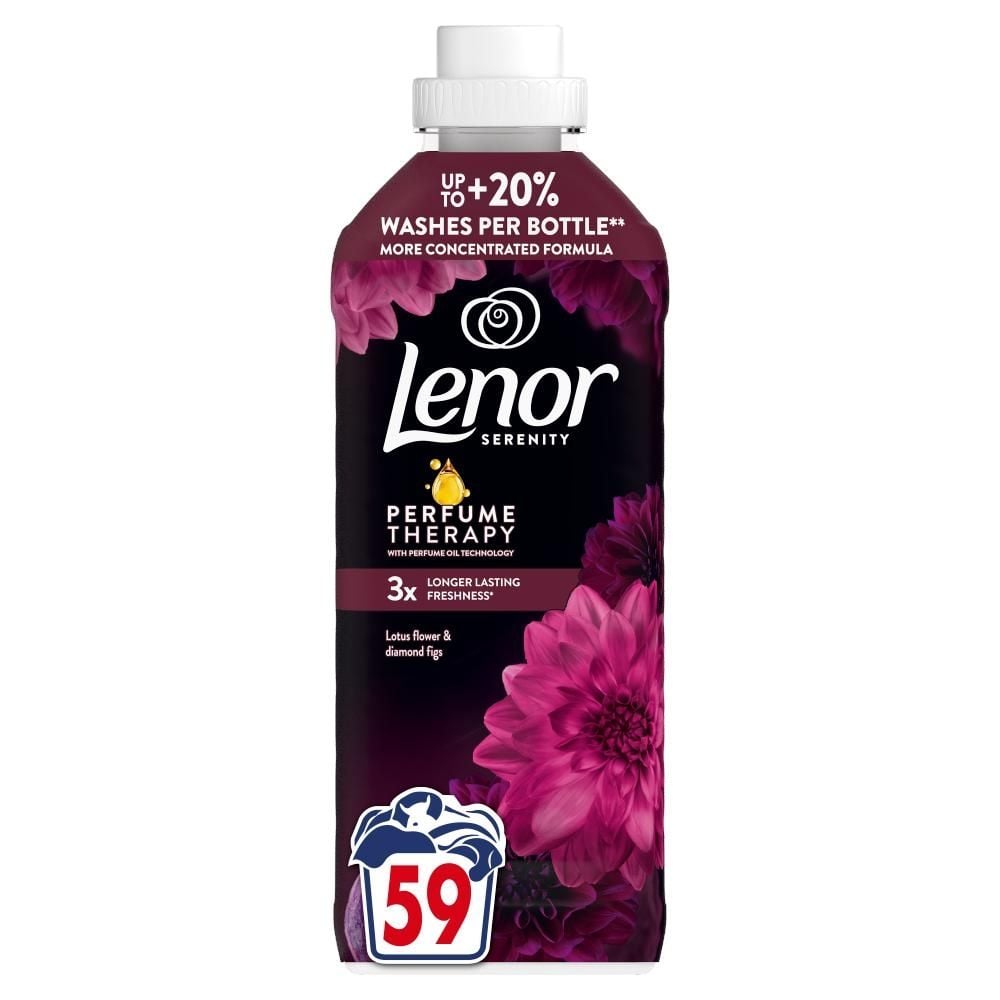 Lenor Płyn do płukania tkanin,  59 prań, Lotus Water & Diamond Figs