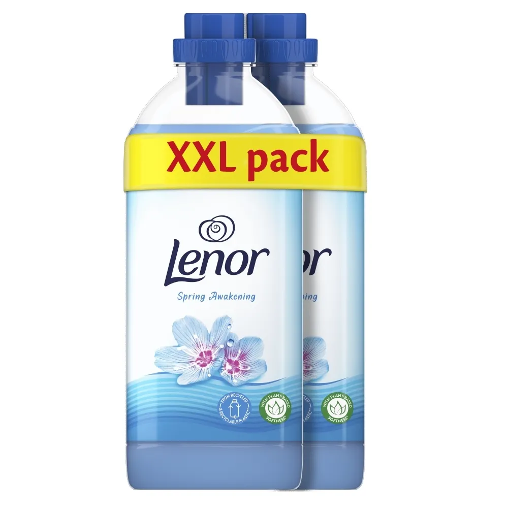 Lenor Płyn do płukania tkanin Spring Awakening 90 prań, 2X 1.360 L