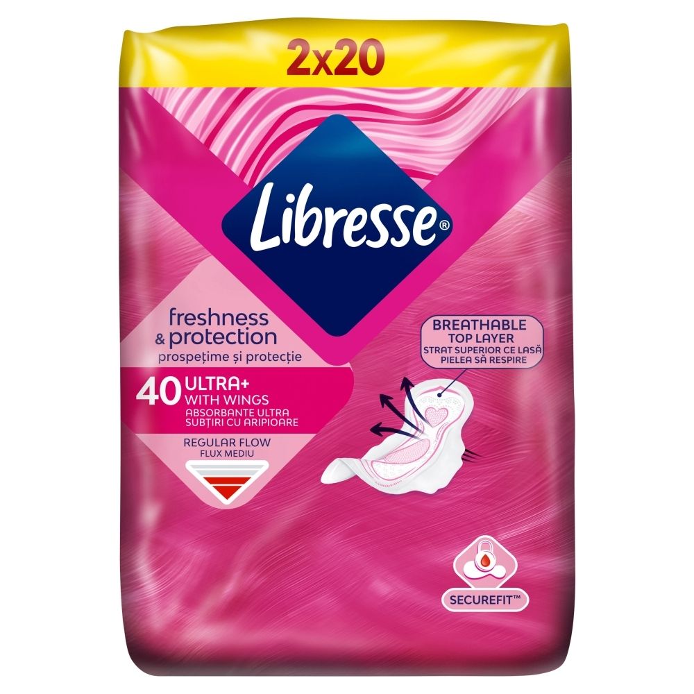 Libresse Ultra Normal Wing Podpaski 40 sztuk