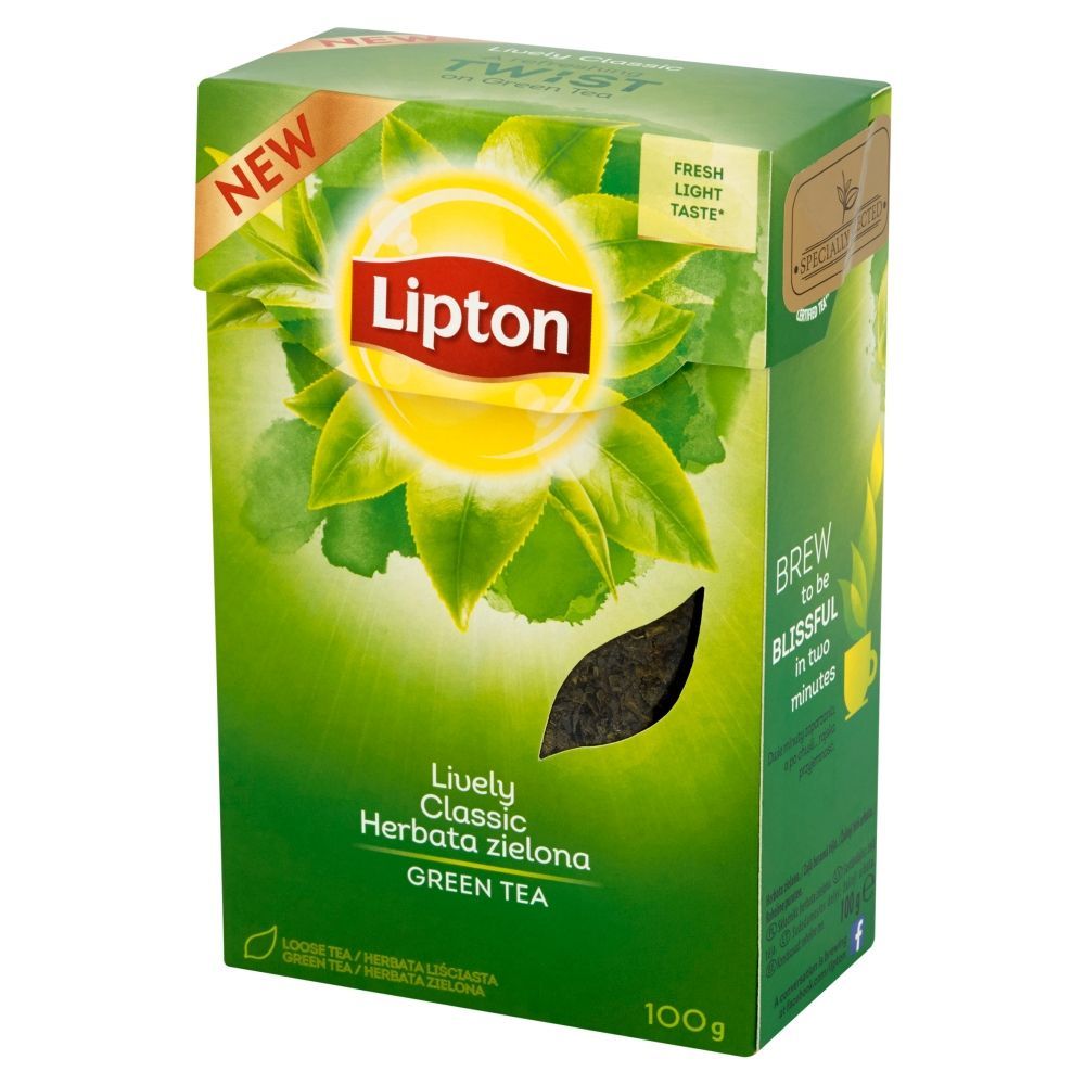 Lipton Classic Herbata zielona liściasta 100 g