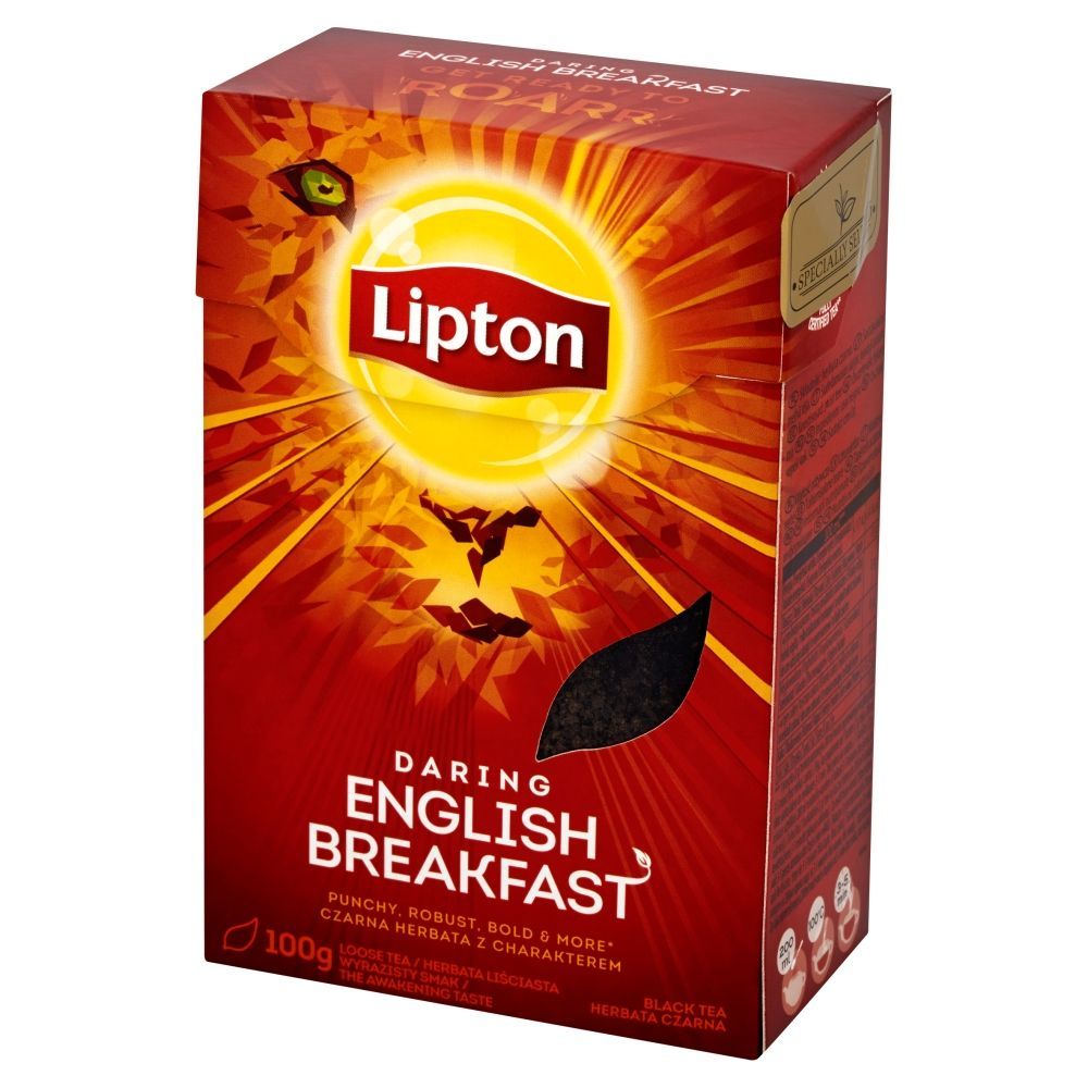 Lipton Daring English Breakfast Herbata czarna 100 g
