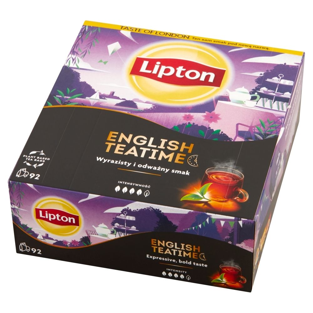 Lipton English Teatime Herbata czarna 184 g (92 torebki)
