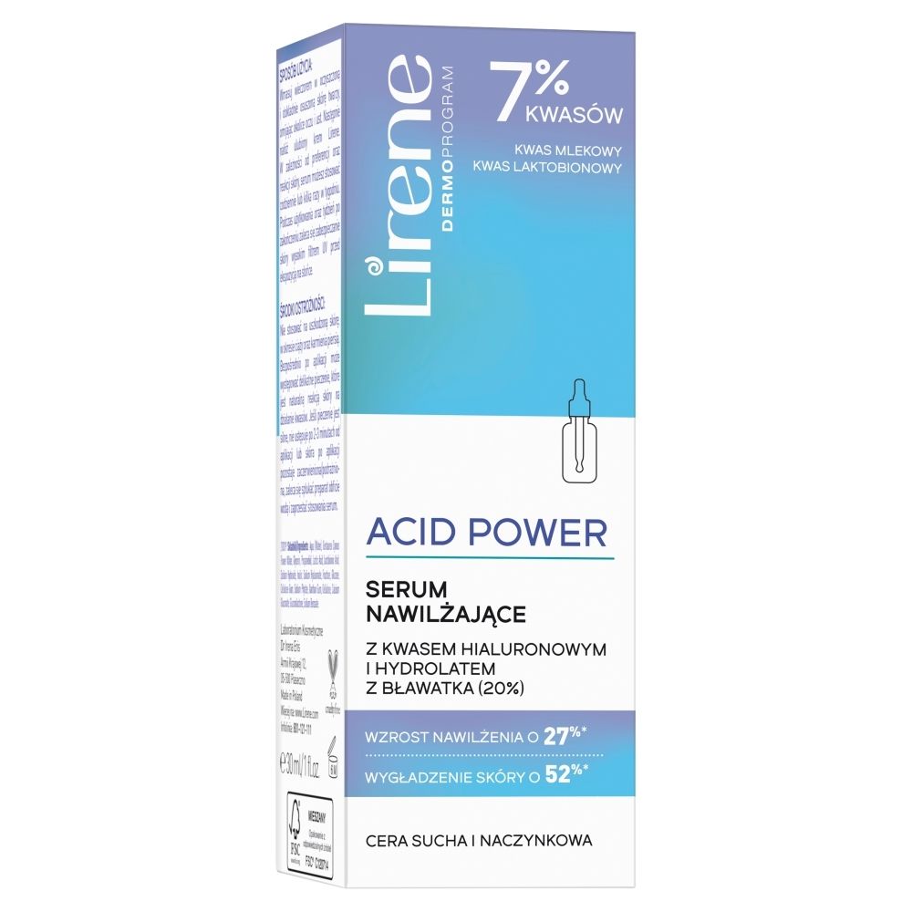 Lirene Acid Power Serum nawilżające 30 ml