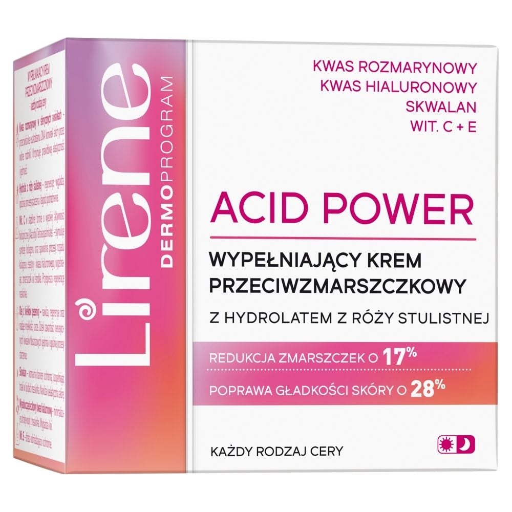 Lirene Acid Power Wypełniający krem przeciwzmarszczkowy 50 ml