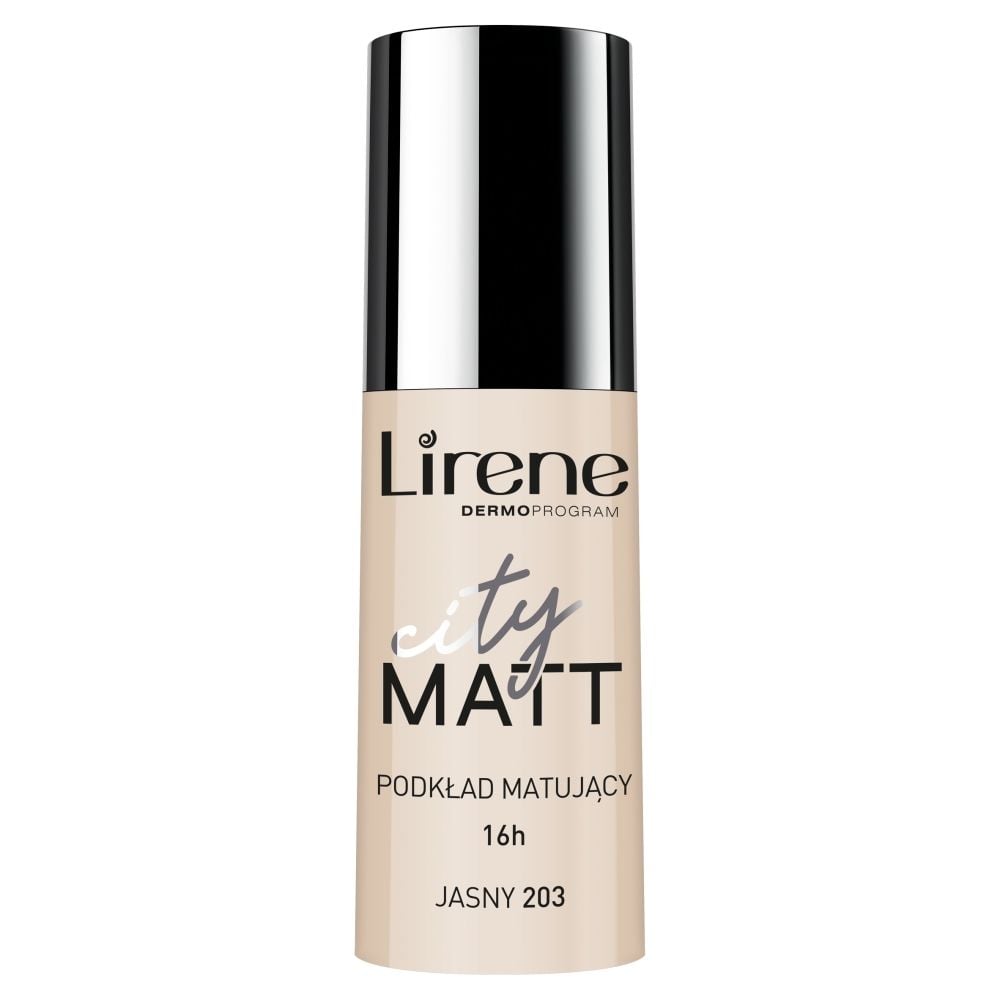Lirene City Matt Podkład matujący jasny 203 30 ml
