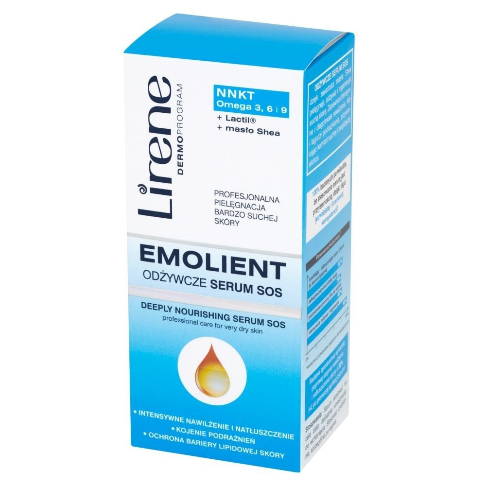 Lirene Dermoprogram Emolient Odżywcze serum SOS 150 ml