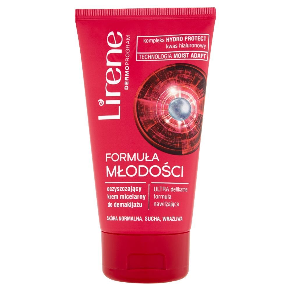 Lirene Formuła Młodości Oczyszczający krem micelarny do demakijażu 150 ml