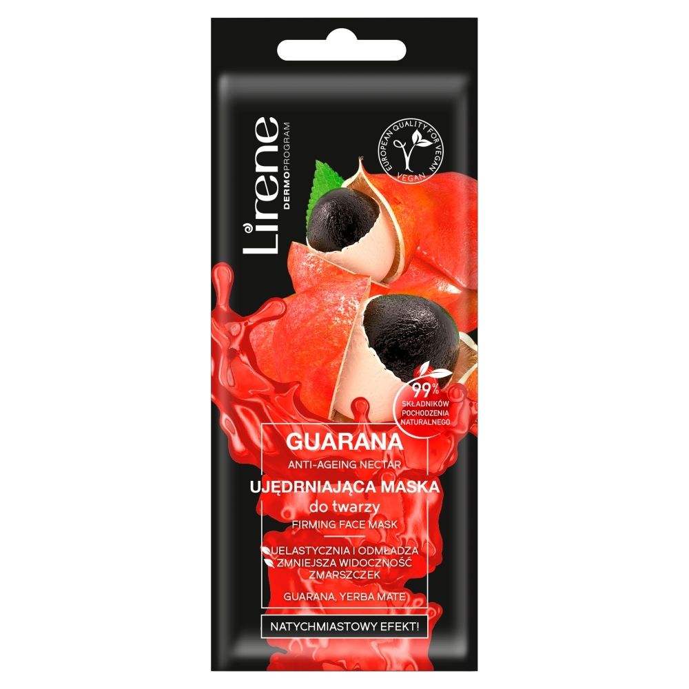 Lirene Guarana Ujędrniająca maska do twarzy 7 ml