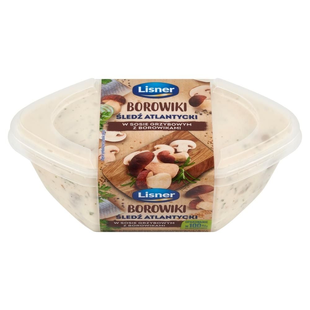 Lisner Śledź atlantycki w sosie grzybowym z borowikami 280 g