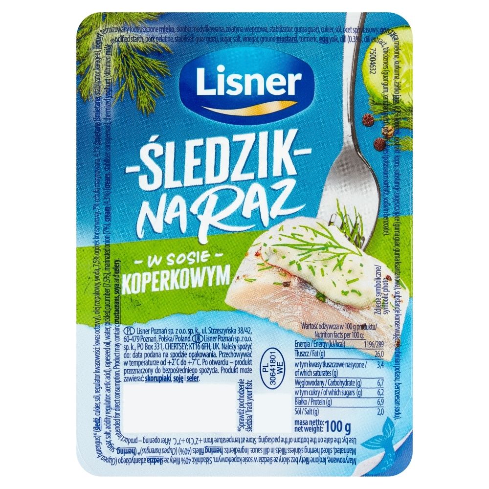 śledzik na raz