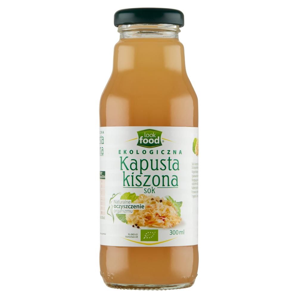 Look Food Sok ekologiczna kapusta kiszona 300 ml