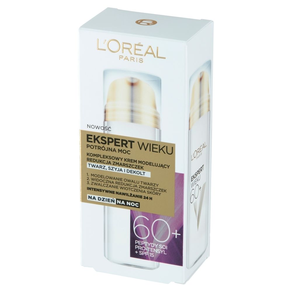 L'Oreal Paris Ekspert Wieku 60+ Kompleksowy krem modelujący 50 ml