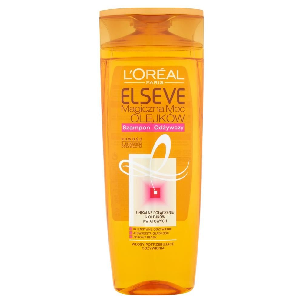 Фото - Шампунь LOreal L'Oreal Paris Elseve Magiczna moc olejków Szampon odżywczy 400 ml 