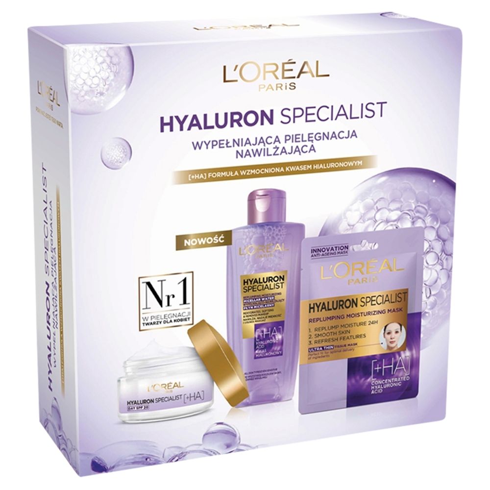 L'Oreal Paris Hyaluron Specialist Zestaw kosmetyków