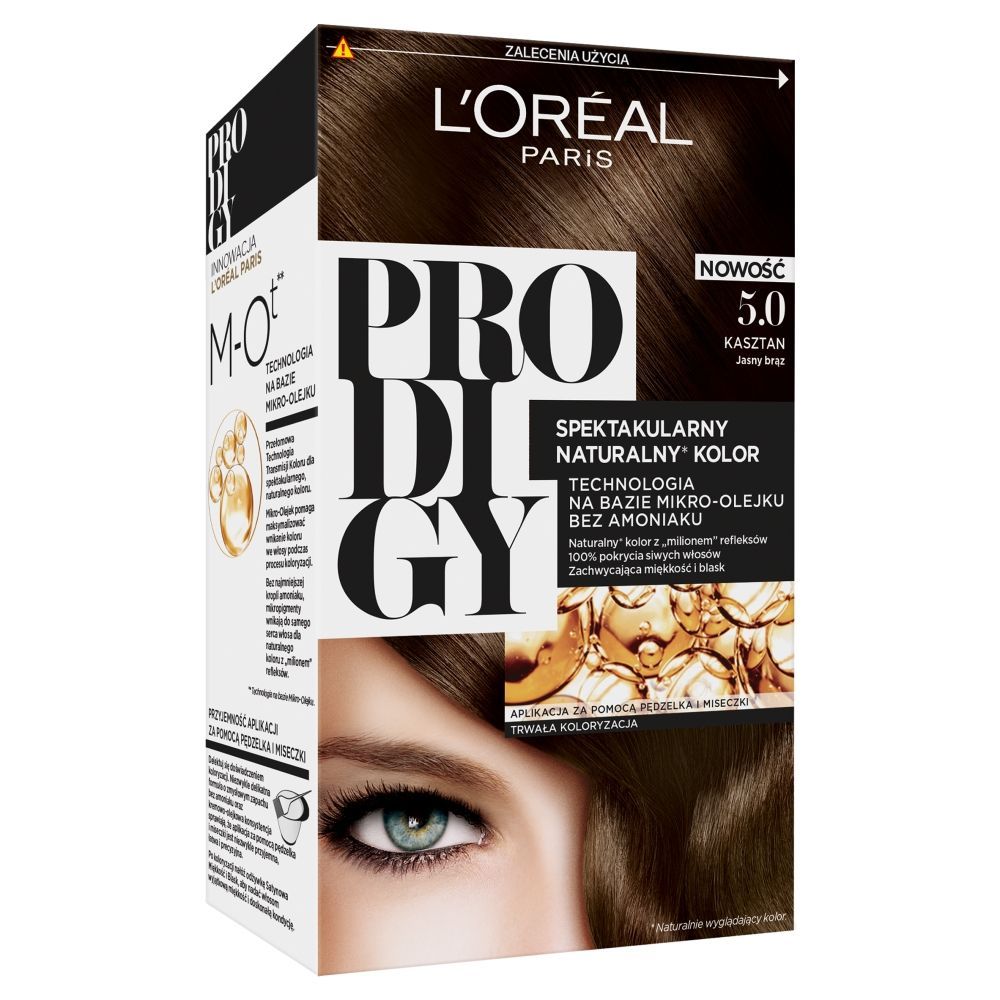 L'Oréal Paris Prodigy Farba do włosów 5.0 Kasztan