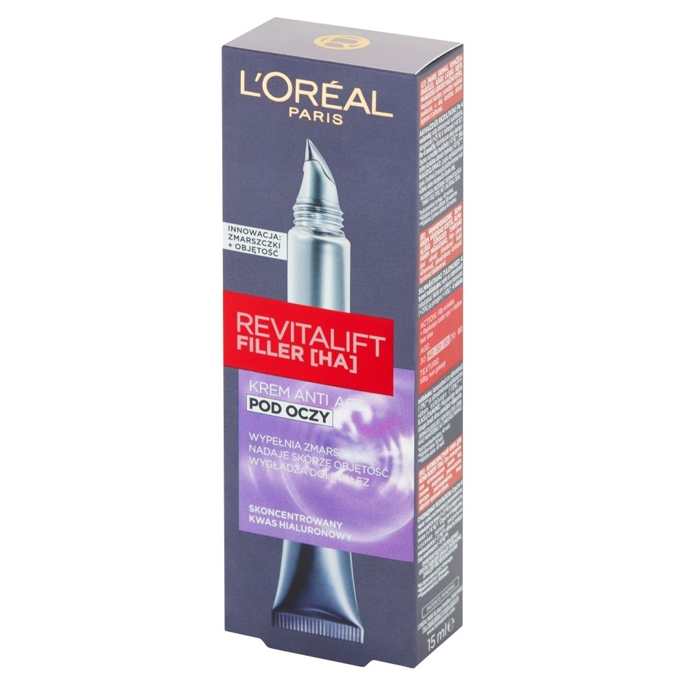 L'Oreal Paris Revitalift Filler HA Krem Anti Age pod oczy 15 ml