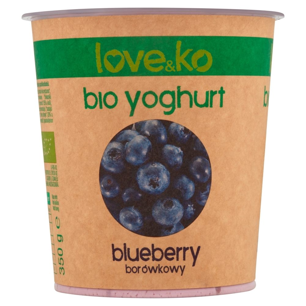 Love&ko Bio jogurt borówkowy 350 g
