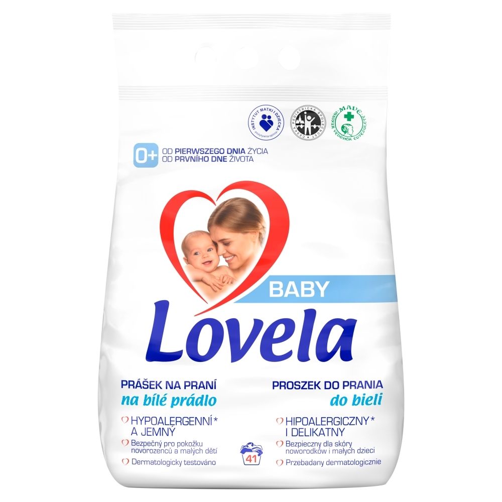 Lovela Baby Hipoalergiczny proszek do prania do bieli 4,1 kg (41 prań)