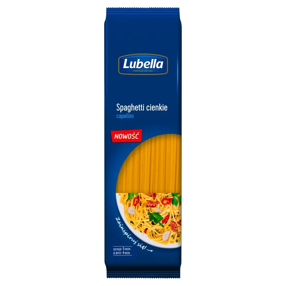 Lubella Makaron spaghetti cienkie 500 g