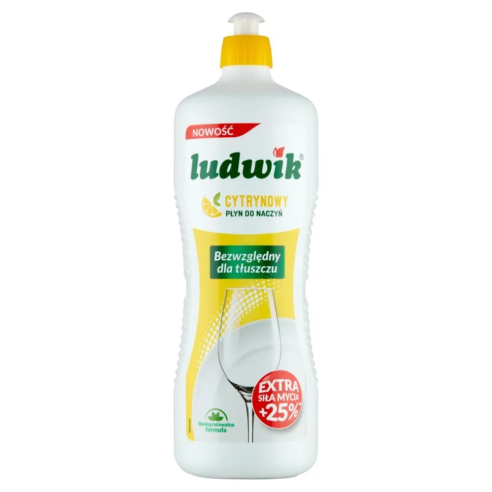 Ludwik Płyn do naczyń cytrynowy 1040 g