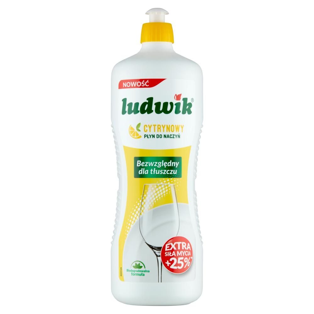 Ludwik Płyn do naczyń cytrynowy 1040 g
