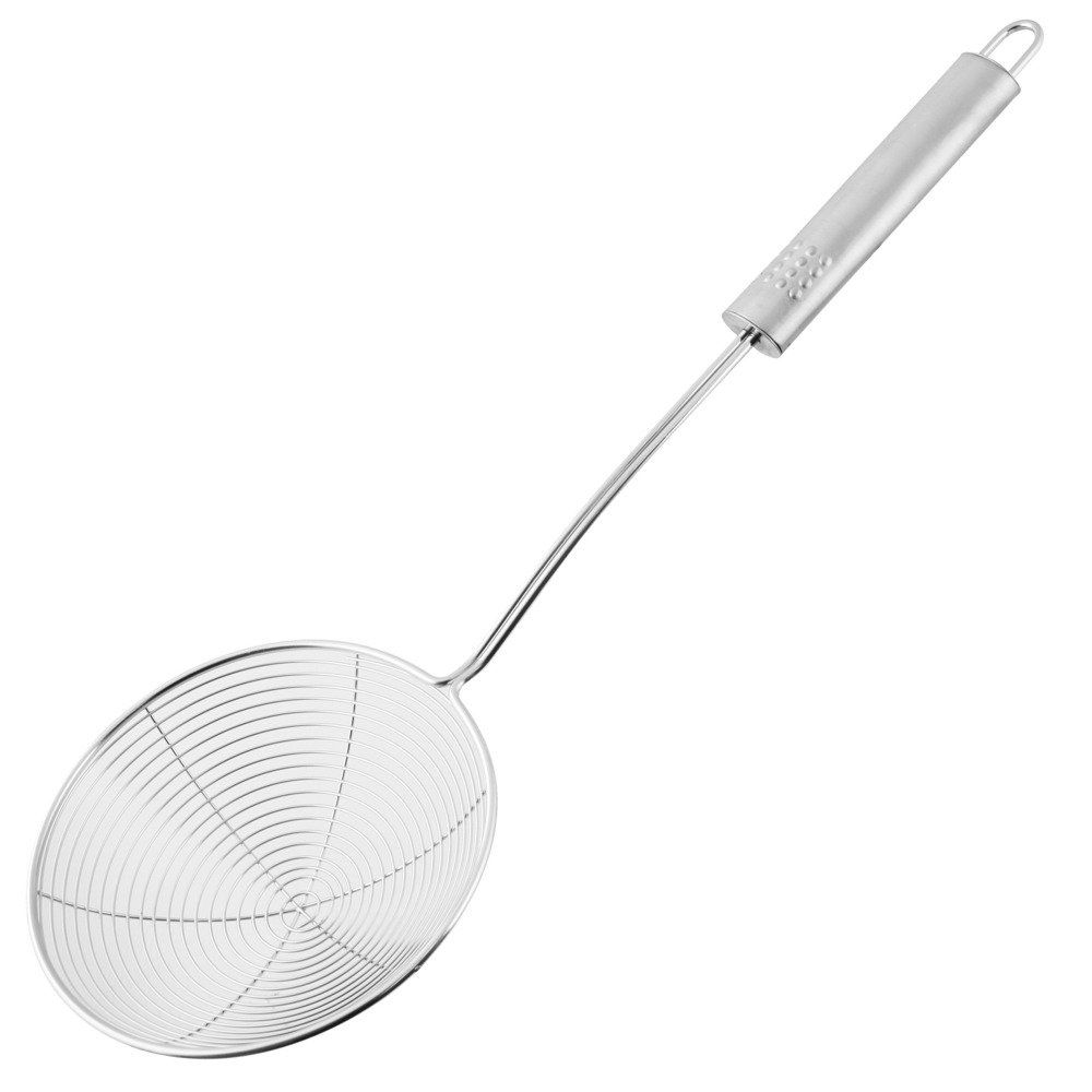 Łyżka Cedzakowa FACKELMANN Inox Srebrna 35 cm