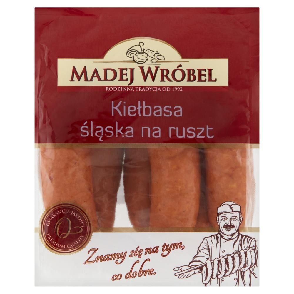 Madej Wróbel Kiełbasa śląska na ruszt 0,6 kg