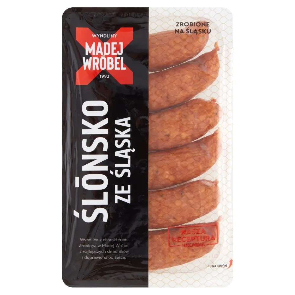 Madej Wróbel Kiełbasa śląska ze śląska 0,550 kg