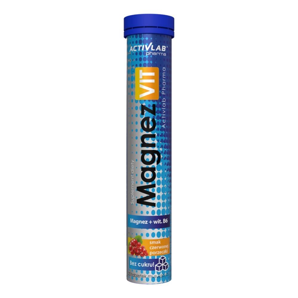 ACTIVLAB MAGNEZVIT + B6 CZERWONA PORZECZKA 20TABLETEK