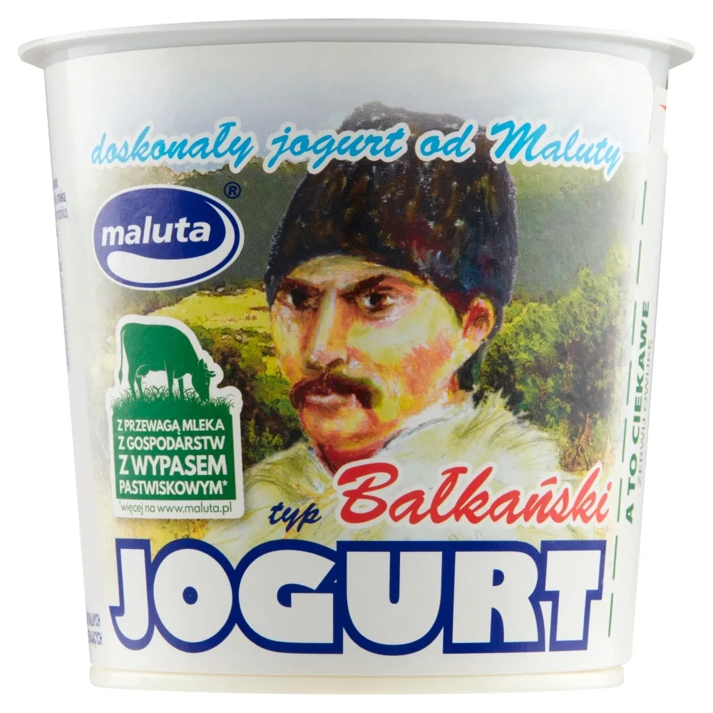 Maluta Jogurt typ bałkański 340 g - Zakupy online z dostawą do domu ...