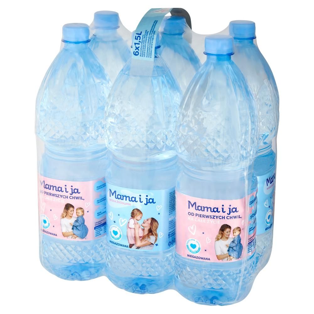 Mama i ja Woda źródlana niegazowana 6 x 1,5 l