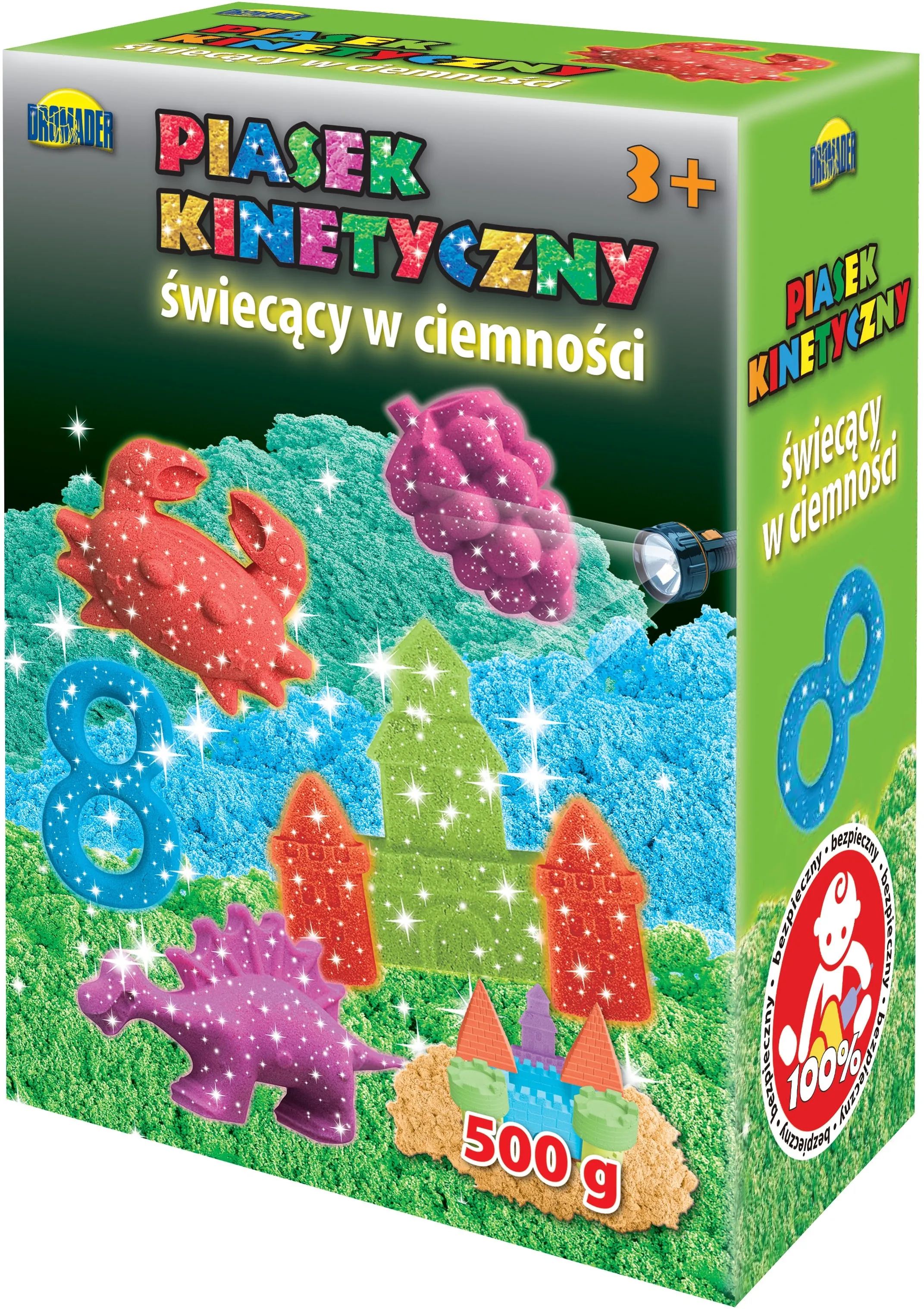 Masa DROMADER Piasek kinetyczny 500 g