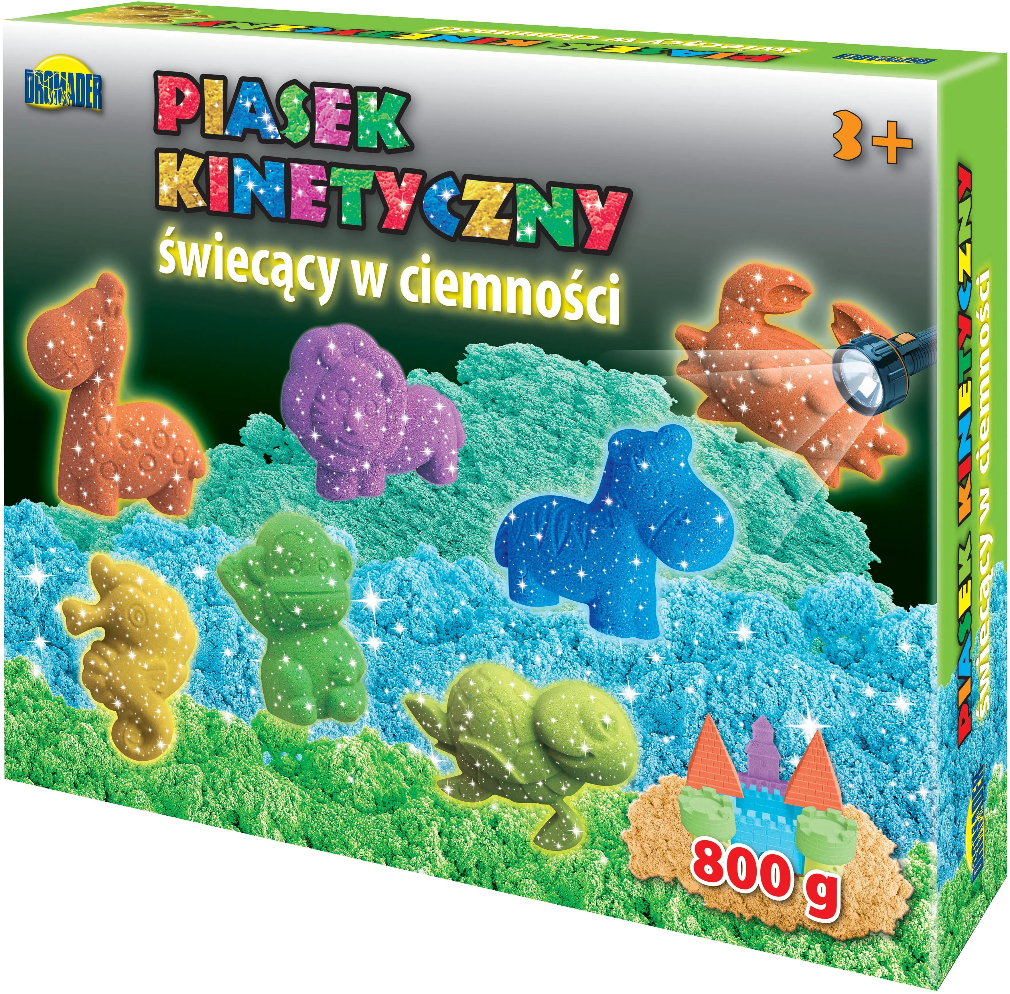 Masa DROMADER Piasek kinetyczny 800 g