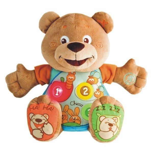 Maskotka CHICCO MIŚ LICZ ZE MNĄ PL/EN 00060014000130