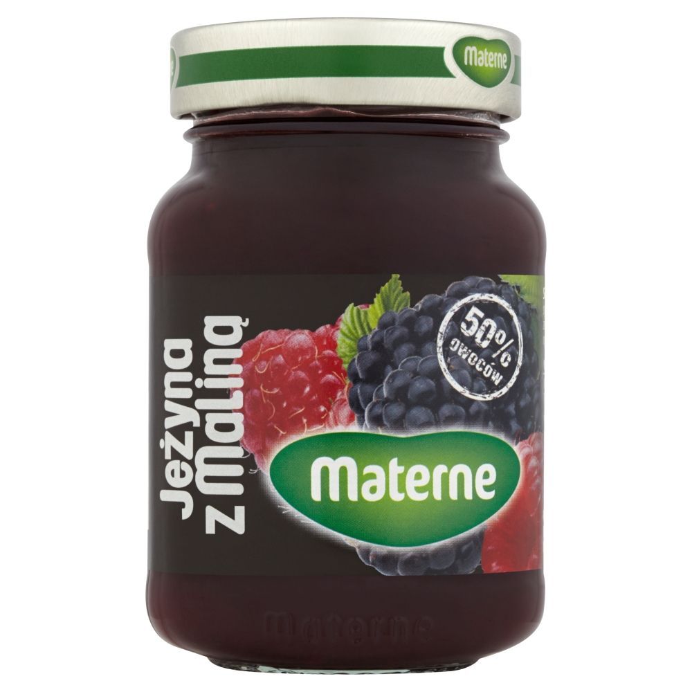 Materne Jeżyna z maliną Konfitura niskosłodzona 270 g