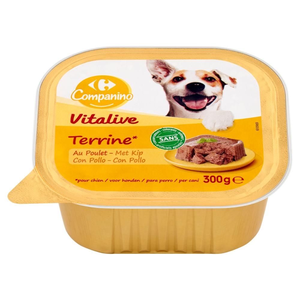 Carrefour Companino Vitalive Mieszanka paszowa dla dorosłych psów 300 g