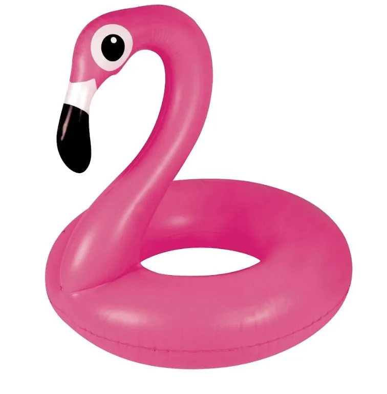 Carrefour Koło dmuchane flaming 87cm